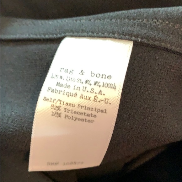 NWOT Rag and Bone black long sleeve jumper - Picture 8 of 8